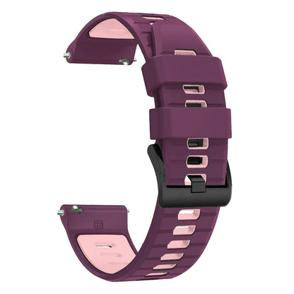 20mm/22mm Silicone Soft Strap For Garmin Active/Vivoactive 6 5/Venu 3 Sq/Forerunner 570 165 265 Band For Amazfit/HUAWEI Bracelet