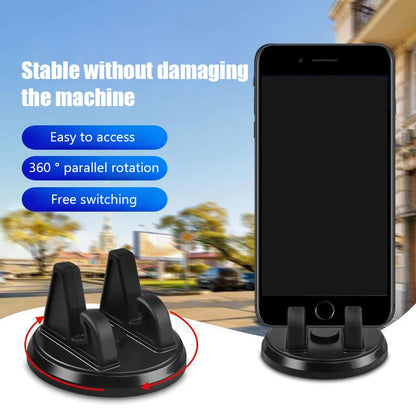 360 Degree Rotating Car Phone Holder Dashboard Holder with Anti-slip Pad for IPhone Samsung Xiaomi Huawei Car Accessories