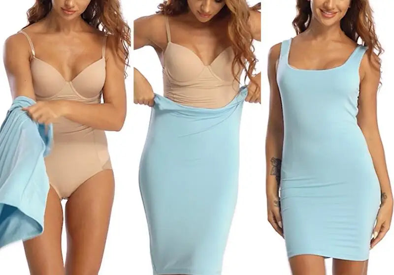 Women's Shapewear Bodysuit with Built-in Bra & Tummy Control