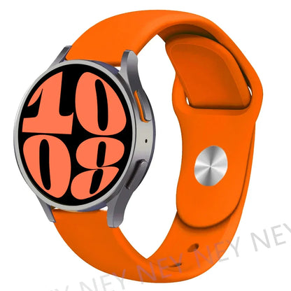 20mm 22mm strap For Samsung Galaxy watch 5 pro/6/4/Classic/Active 2/Gear S3 frontier silicone bracelet Huawei GT 2/2e/3 pro band
