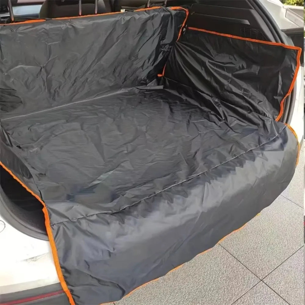 Car Trunk Pet Mat Extendable Waterproof Cargo Liner Removable Washable Anti Slip Scratch Proof Pad Universal Fit SUVs Sedans