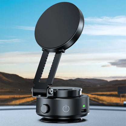 For Magsafe Magnetic Vacuum Adsorption Suction Cup Bracket 360° Rotatable Folding Magnetic Car Stable Holder for Magsafe iPhone