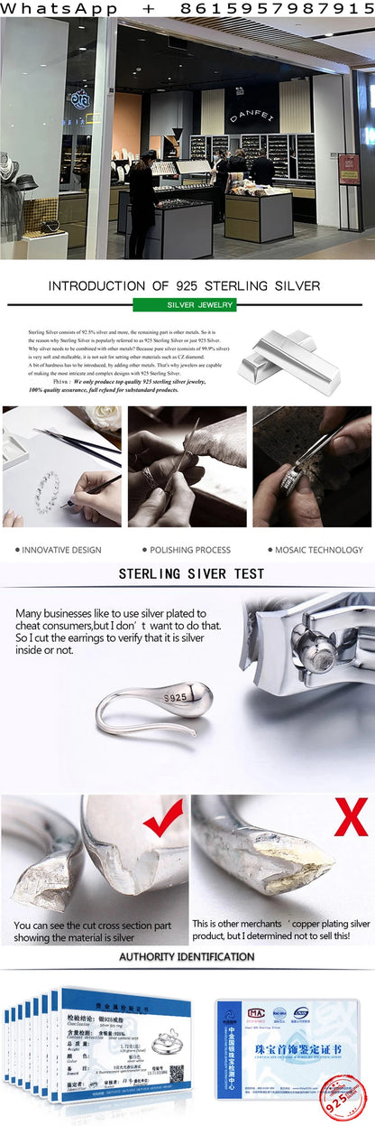 925 Sterling Silver 18k Gold Plated Necklace Moon Sparkling Zircon Clavicle Choker for Women Wedding Fine Jewelry Collares