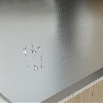 Stainless Steel Folding Cutting Board – Double-Sided, L-Shaped