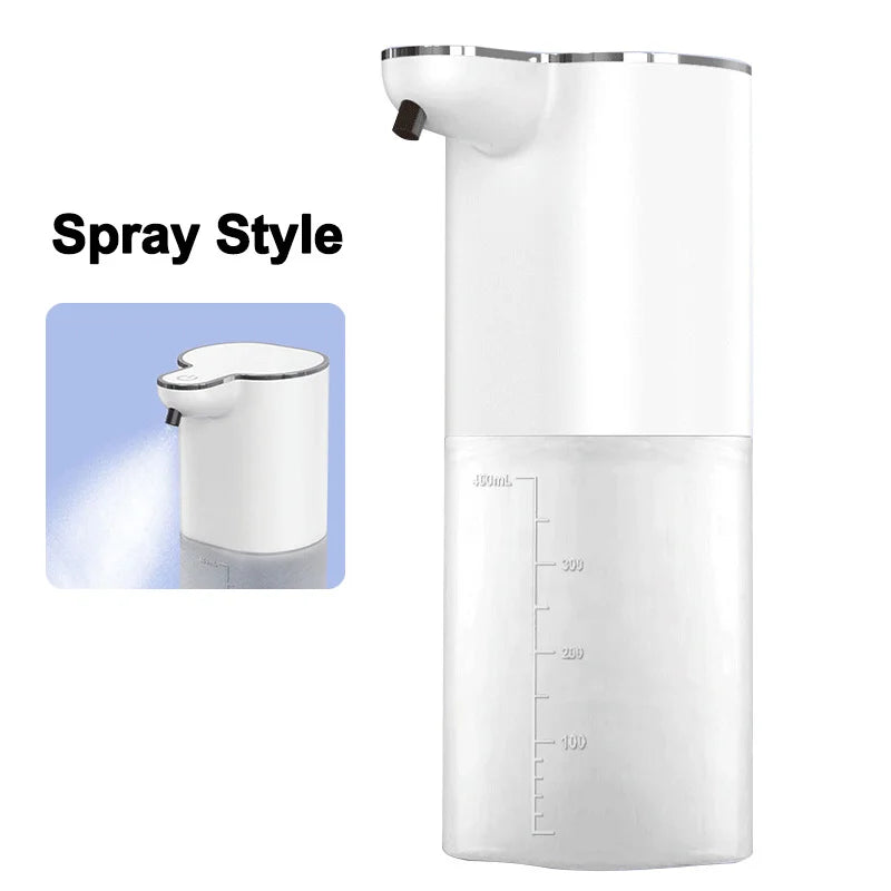 Touchless Automatic Foam Soap Dispenser – 400ml USB Rechargeable