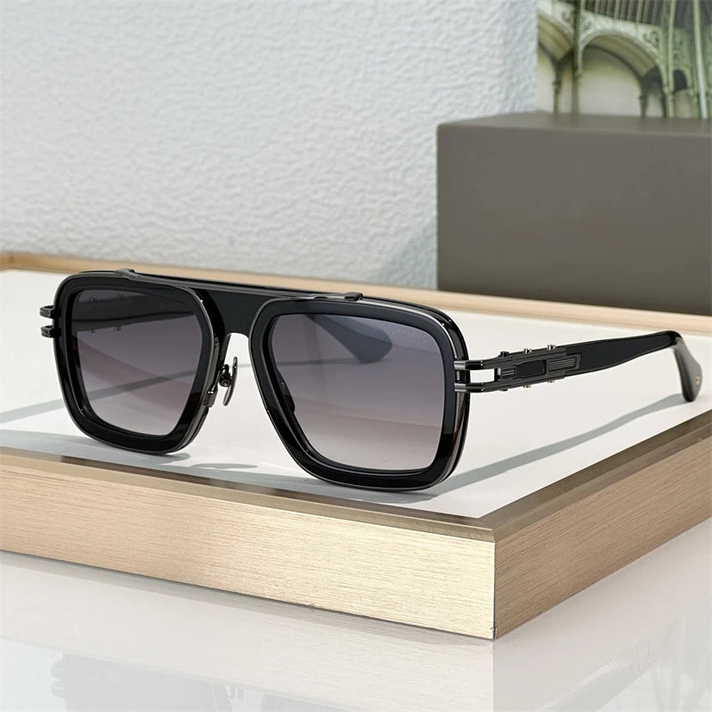 DILTA DTS403 Trendy Sunglasses for Women&men LXN-EVO  Fashion  UV400 Square Travel Vacation gafas de sol hombre