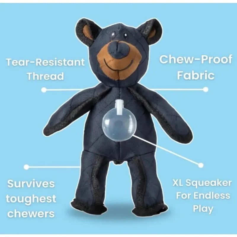 Unbreaka Bear Dog Toy – Durable Squeaky Plush for Chewers