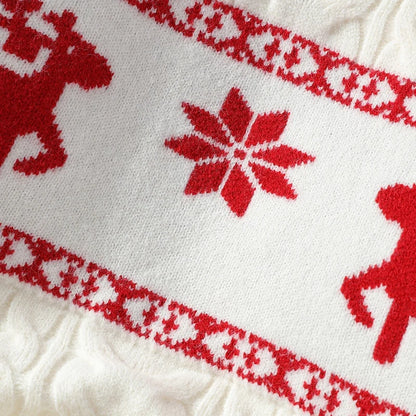 Winter Luxury Cashmere Sweater 2024 New Fall Men Thick Warm Mens Sweaters With Deer Korean Harajuku Christmas Jumper