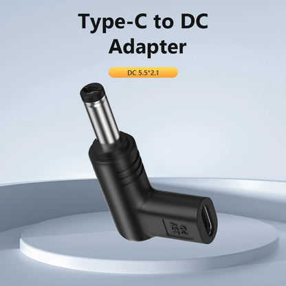 USB C PD to DC Power Connector Universal Type C to DC Jack Plug Charging Adapter Converter for Router Tablet PD 15V 19V 12V