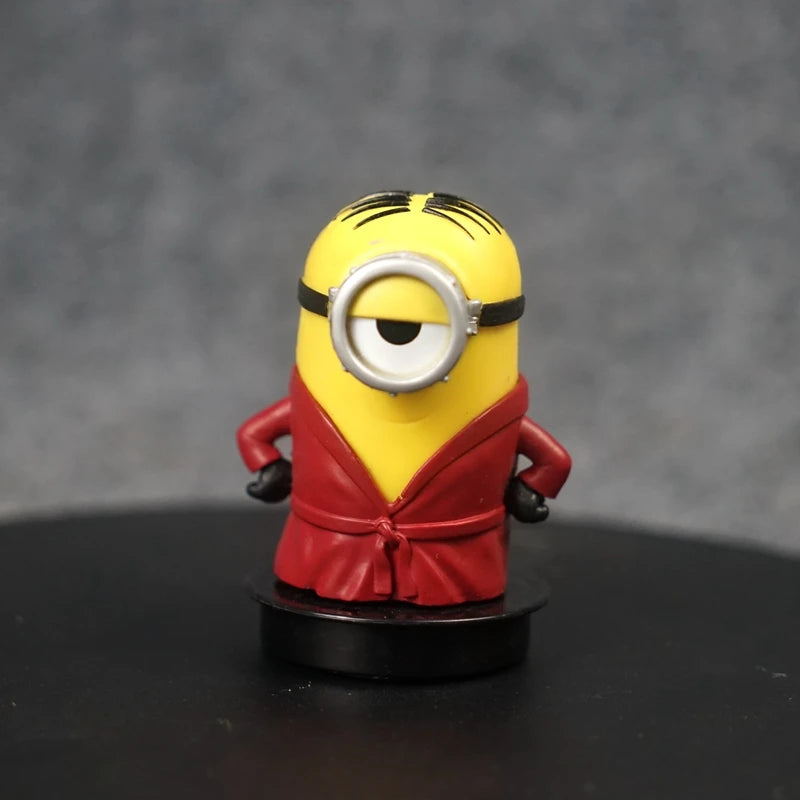 Cartoon Despicable Mes Agnes Gru Miniones Dave Stuart Action Figures Model Toys Cute Yellow Doll Desktop Ornaments Children Gift
