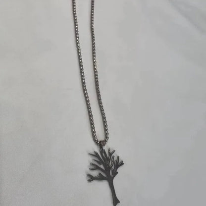 New Personalized Stainless Steel Tree Of Life Pendant Necklace Jewelry Accessories For Men And Women Jewelry Gifts Wholesale
