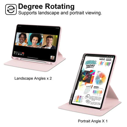 For Redmi Pad Pro 12.1 inch 360 Rotating Magnetic Smart Tablet Cover For Xiaomi Redmi Pad Pro 12.1 2024 Case with Pencil Holder