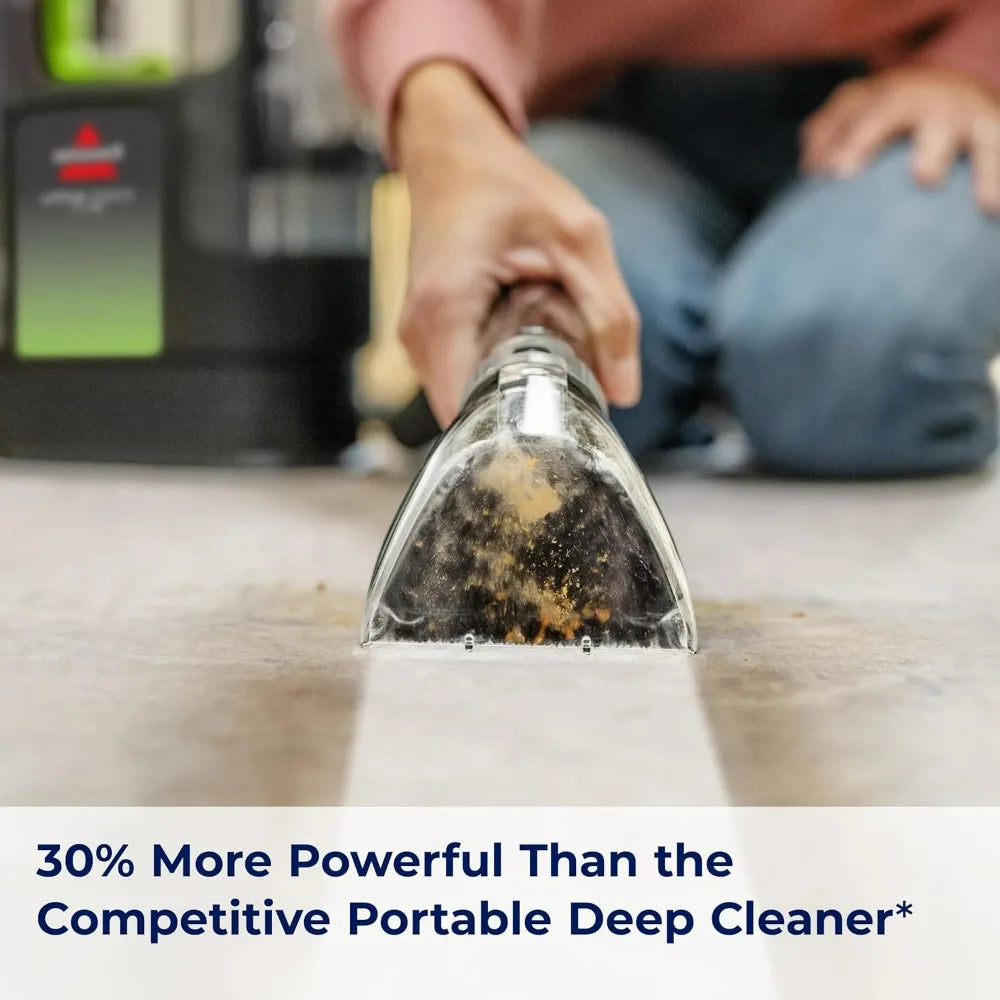 BISSELL® Little Green® Max Pet Portable Carpet and Upholstery Deep Cleaner Car/Auto Detailer Self-Cleaning Tough Stain Tool 3860