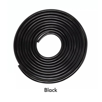 5M Transparent Car Door Edge PVC Scratch Protector Strips Car Anti-collision Sealing Strip Door Anti-scratch Transparent Strip