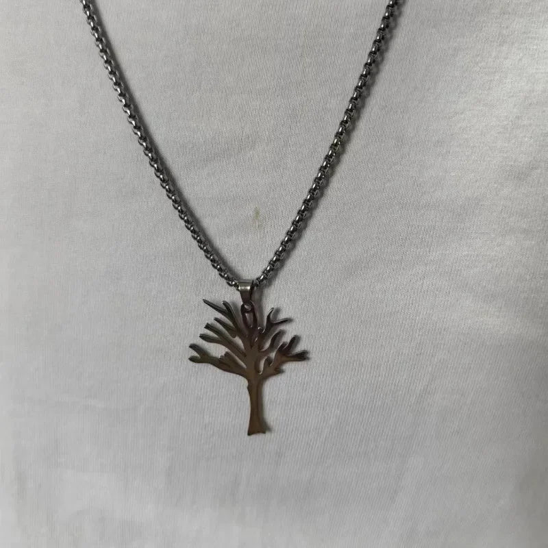 New Personalized Stainless Steel Tree Of Life Pendant Necklace Jewelry Accessories For Men And Women Jewelry Gifts Wholesale