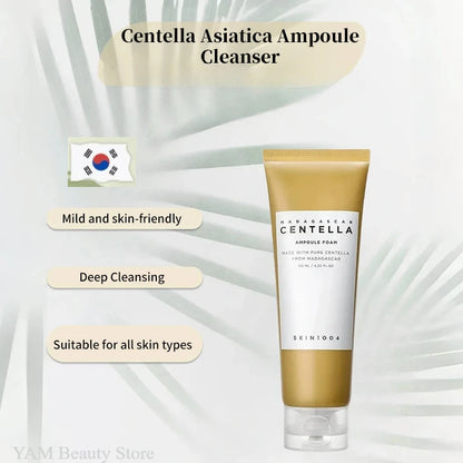 Korean Skin Care Centella Ampoule Face Wash Foam Cleanser Facial Pore Control  Makeup Gentle Cleansing Oil Original Skincare Set