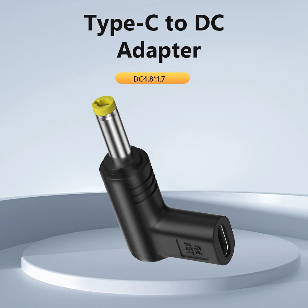 USB C PD to DC Power Connector Universal Type C to DC Jack Plug Charging Adapter Converter for Router Tablet PD 15V 19V 12V