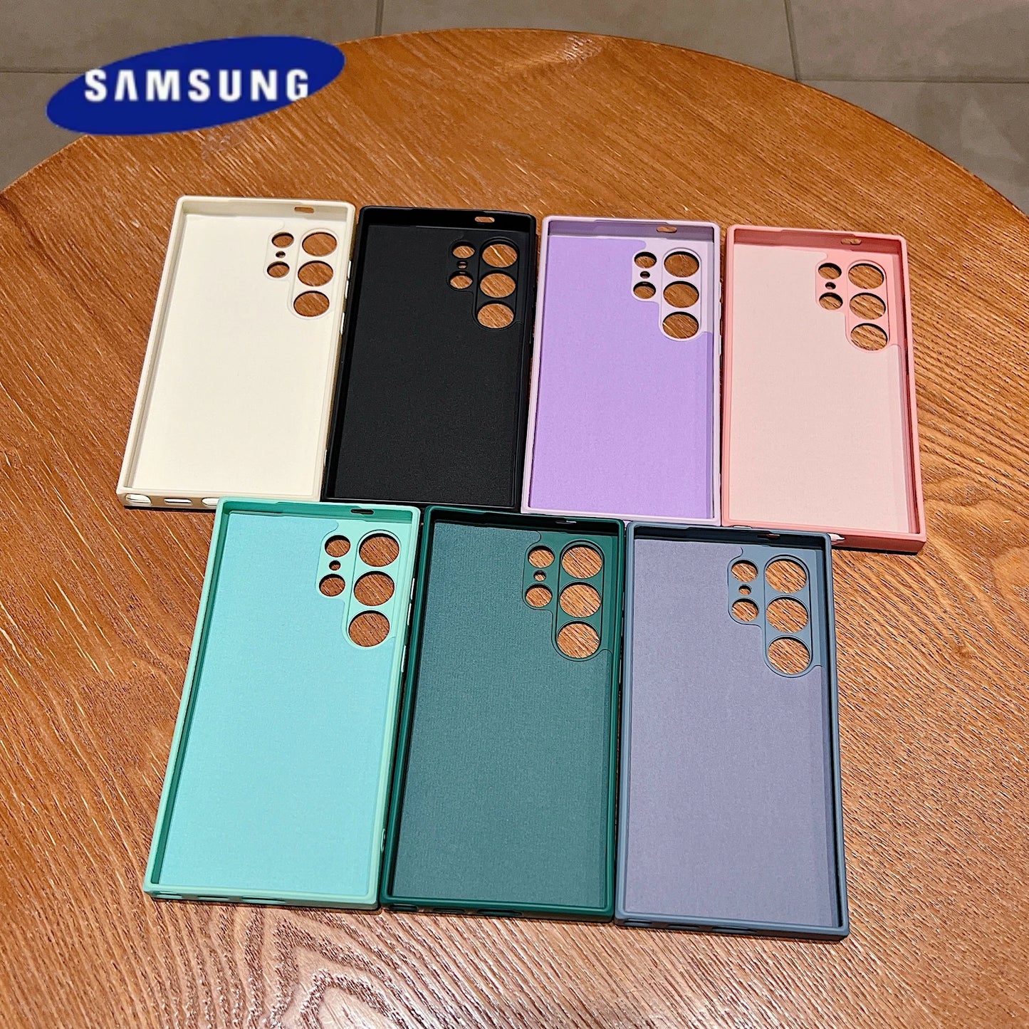 Samsung S25 Ultra Case Liquid Silicone Soft-Touch Shell For Galaxy S24 S23 S22 S21 FE Ultra Plus Slim TPU Protective Cover ﻿