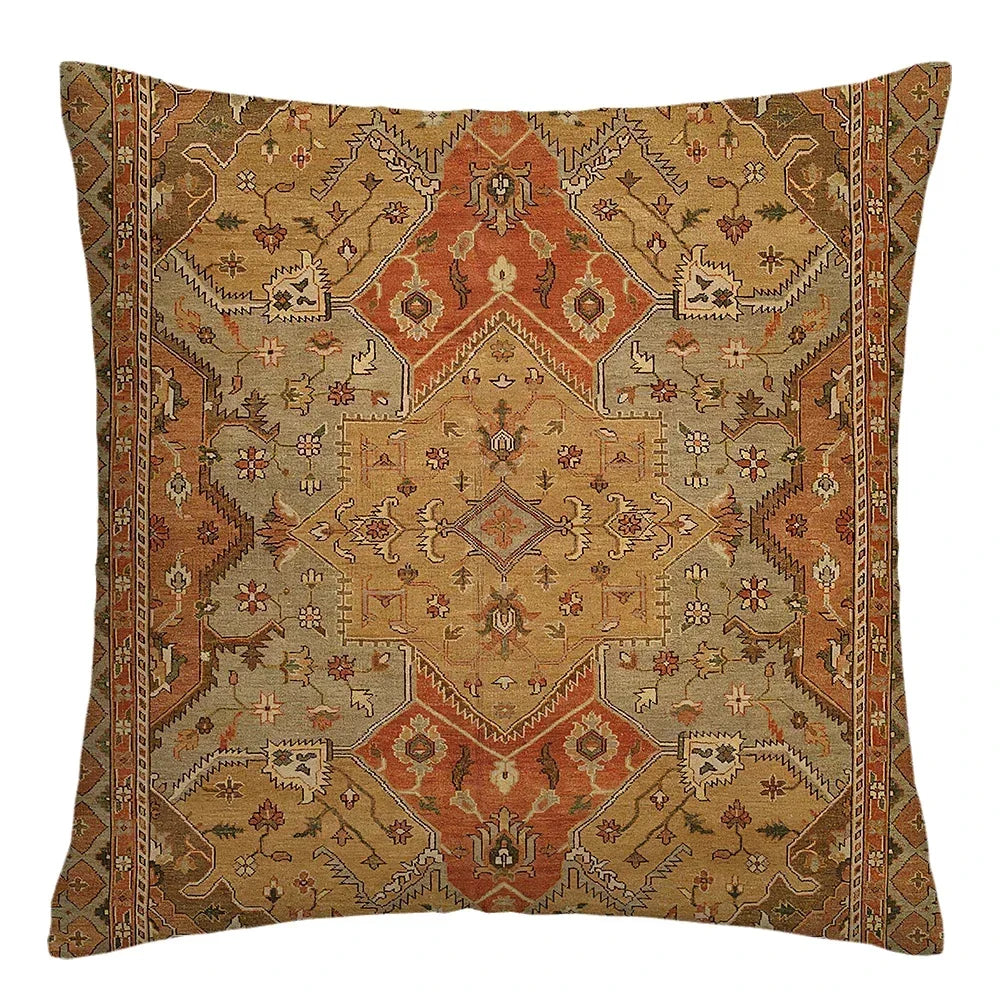 Moroccan ethnic cushion cover, short plush pillowcase 40x40 45x45 50x50 60x60, sofa decorative cushion cover, home decoration