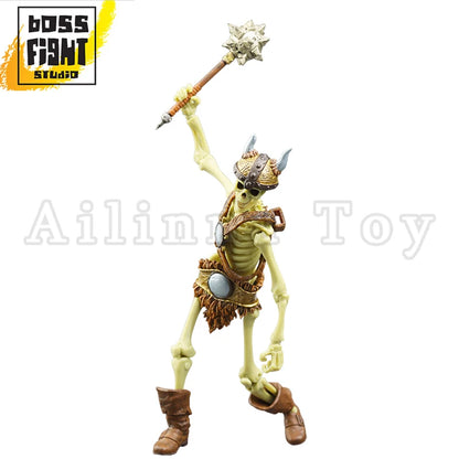 Boss Fight Studio 1/12 Action Figure EPIC H.A.C.K.S. Pirate Barbarian Gladiator Skeleton Anime Model For Gift