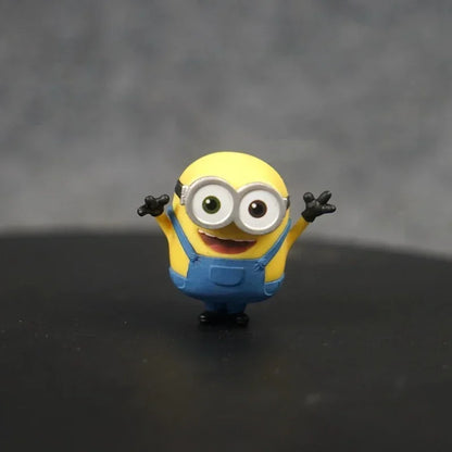Despicable Mes Gru Agnes Miniones Dave Stuart Action Figures Cute Cartoon Doll Desktop Ornaments Collectible Toys Children Gift