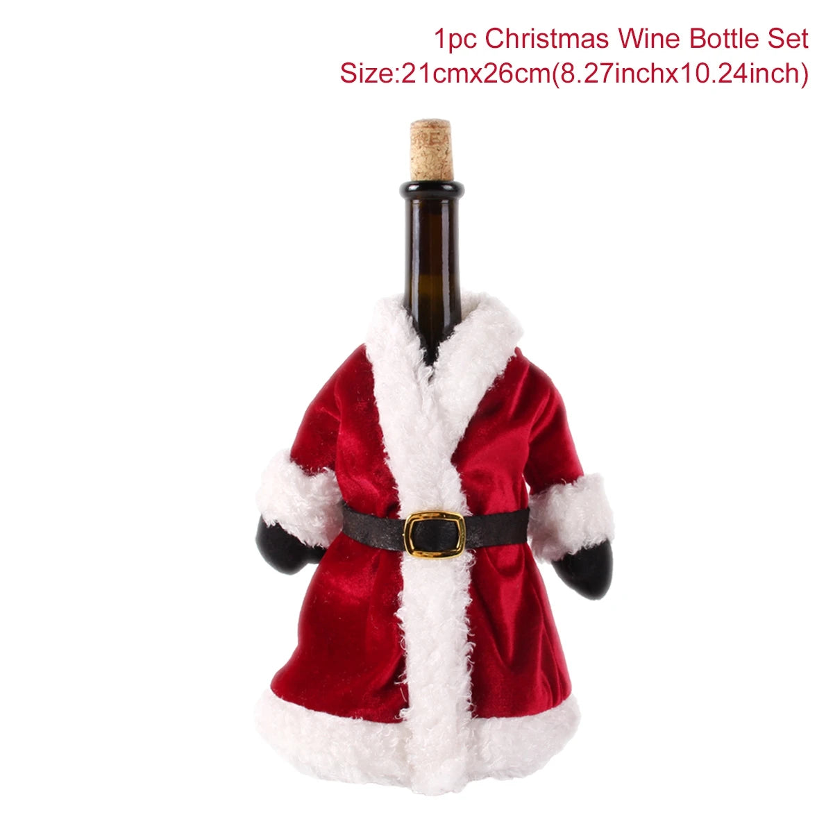 Christmas Wine Bottle Cover Merry Christmas Decorations For Home 2025 Navidad Noel Natal Ornaments Xmas Gift Happy New Year 2026