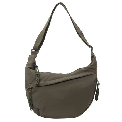 High-Capacity Nylon Crossbody Shoulder Bag for Women