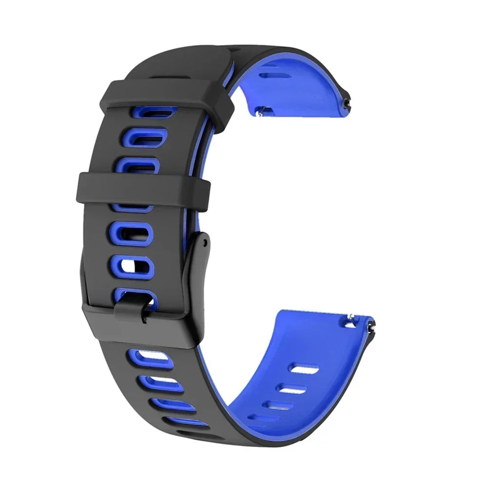 20mm/22mm Silicone Soft Strap For Garmin Active/Vivoactive 6 5/Venu 3 Sq/Forerunner 570 165 265 Band For Amazfit/HUAWEI Bracelet