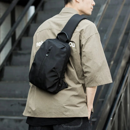 Waterproof Oxford Chest Bag for Men & Women – Lightweight Crossbody Sling