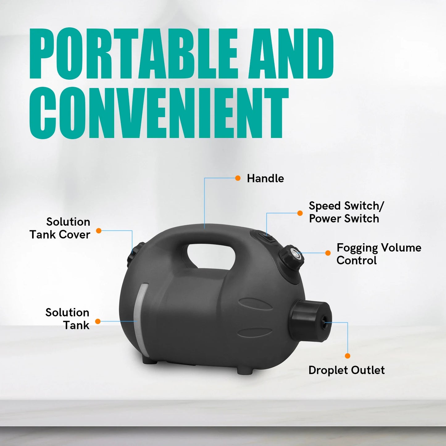 XPOWER Recharge ULV Cold Fogger Operated Electric Cold Automatic Fogger Machine Cordless Orchard Hand Held Eco Sprayer