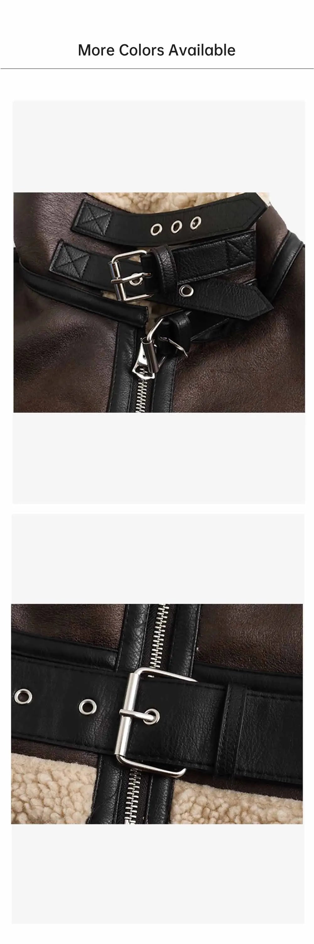 2024 Autumn/Winter New Product Casual Women's Wear Flip Collar Fur Integrated Loose and Versatile Short Jacket Coat