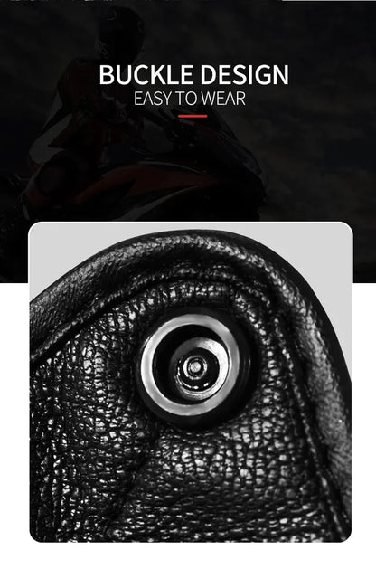 Motorcycle Gloves Men Women Moto Leather Carbon Cycling Winter Gloves Motorbike Motorcross ATV Motor Gloves