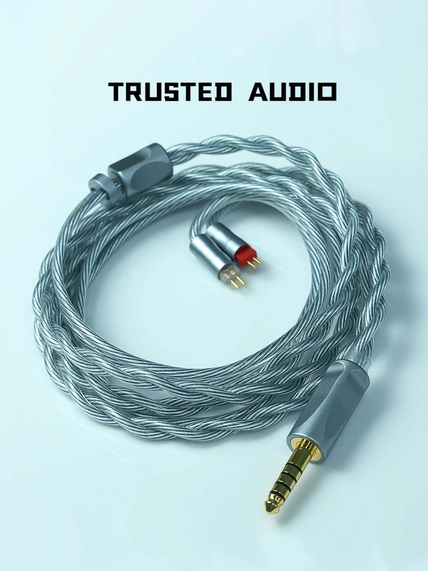 Trusted-50 LN2 Frozen 7N Pure OCC Oil-Graphene PdAg Earphone Cable 3.5mm/4.4mm Balanced MMCX/2Pin/QDC for IE900/IE600/HD600