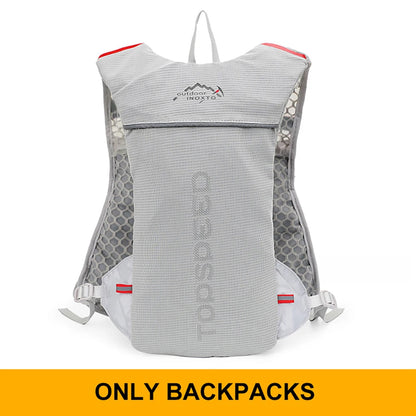 5L Ultralight Hydration Running Vest – Breathable Marathon & Cycling Backpack with 2×500ML Bottles