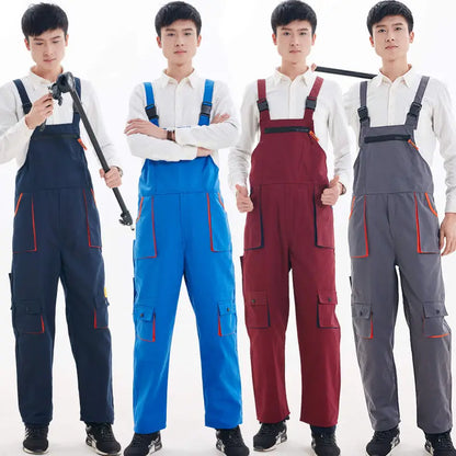 Work Overall Uniform Men Women Working Coveralls Welding Suit Car Repair Workshop Mechanic Plus Size Clothes