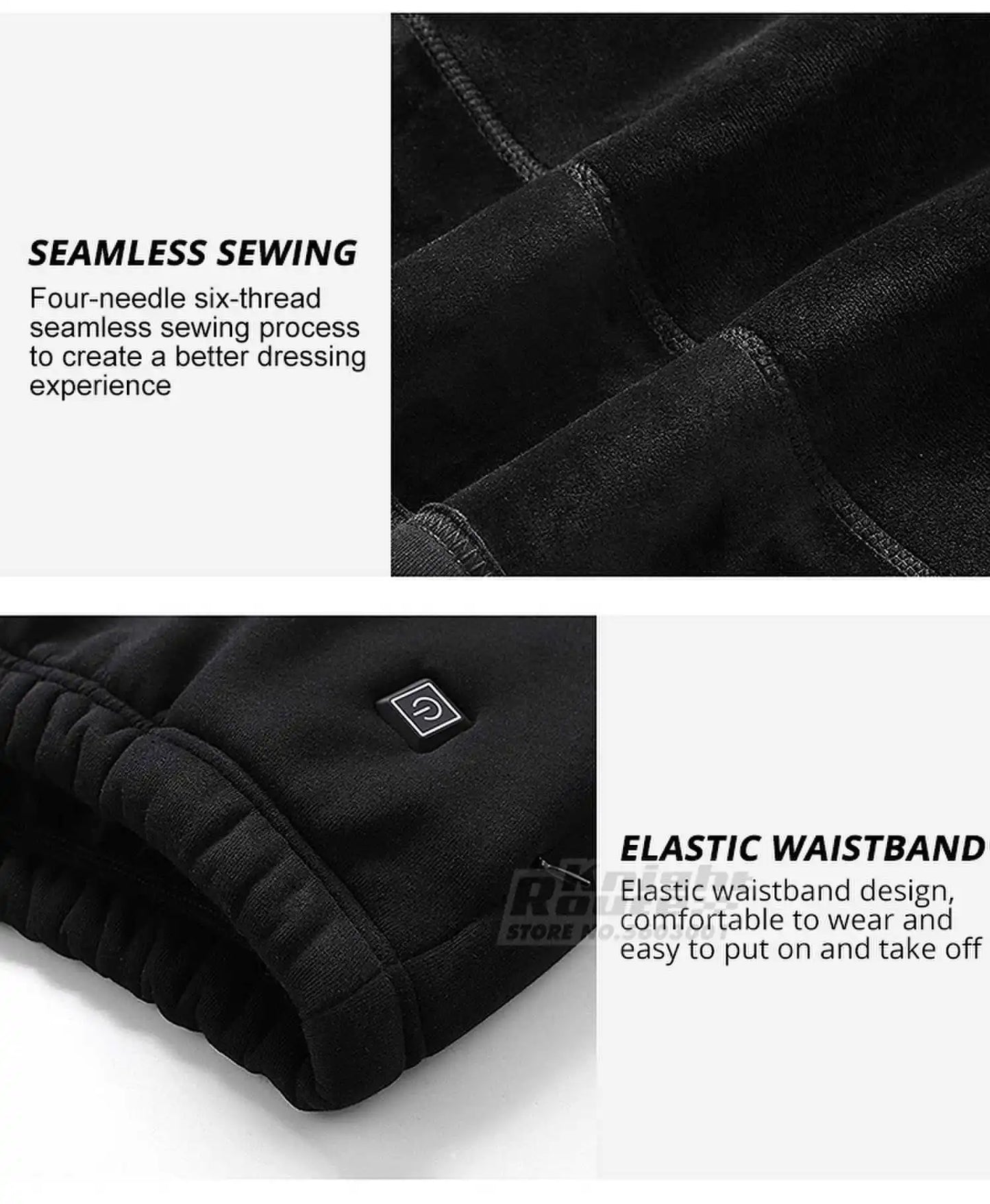 28 Areas Winter Motorcycle Heated Thermal Underwear Men's Women's Heated Jacket USB Heating Smart Pants Hiking Bike Camping Ski