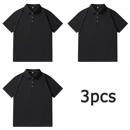 Men’s Plus Size Polo Shirt – Oversized Casual Tee (1XL–7XL)