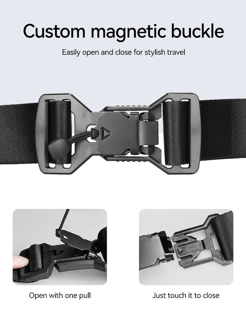 MarkRyden EasePack Sling: Your Daily Leather Crossbody Bag for Travel and Everyday Comfort Crossbody bag Messenger Bag