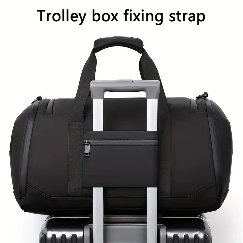 Large Capacity Travel Duffel Bag - Durable Oxford Cloth, Spacious & Stylish Overnight Sports Gym Bag with Multiple Compartments