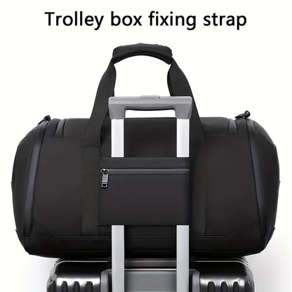 Large Capacity Travel Duffel Bag - Durable Oxford Cloth, Spacious & Stylish Overnight Sports Gym Bag with Multiple Compartments