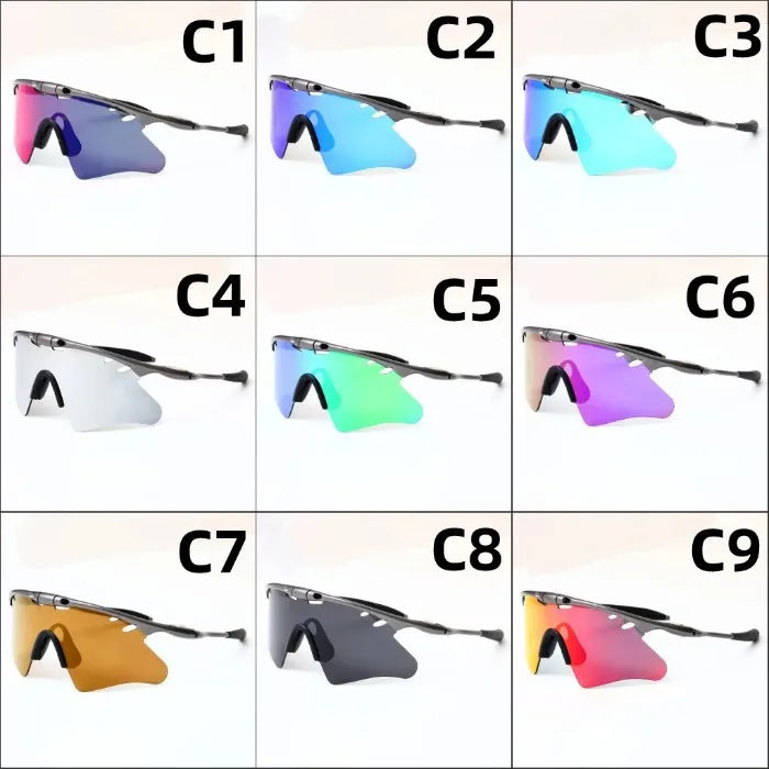 New Polarized Sunglasses Outdoor Cycling Sports Vintage Unisex Driving Glasses UV400 Protection Lightweight Travel Sunglasses