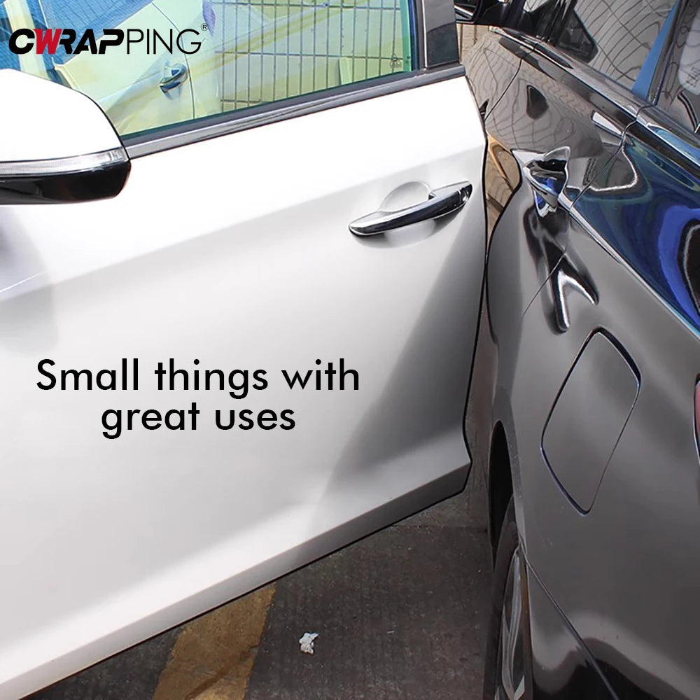 5M Transparent Car Door Edge PVC Scratch Protector Strips Car Anti-collision Sealing Strip Door Anti-scratch Transparent Strip
