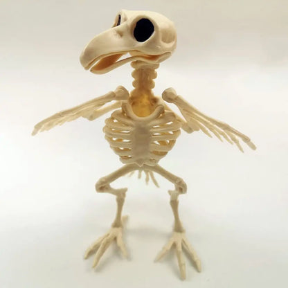 Decoration Halloween Prop Horror Halloween Decoration Crow Skeleton Animal Skeleton Bones Skeleton Raven Halloween Supplies