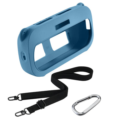 Silicone Case Cover for Bose SoundLink Flex 2nd Gen Speaker Travel Protective Carrying Case Pouch with Handle & Shoulder Strap