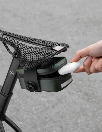 Waterproof Bike Saddle Bag – Compact 600D TPU Cycling Storage by West Biking