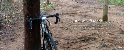 RAVEMEN Bike Light Set Bicycle LED Front Rear Head Rechargeable Lamp LS06(FR300+CL05) Headlight For Garmin Wahoo Taillight Set