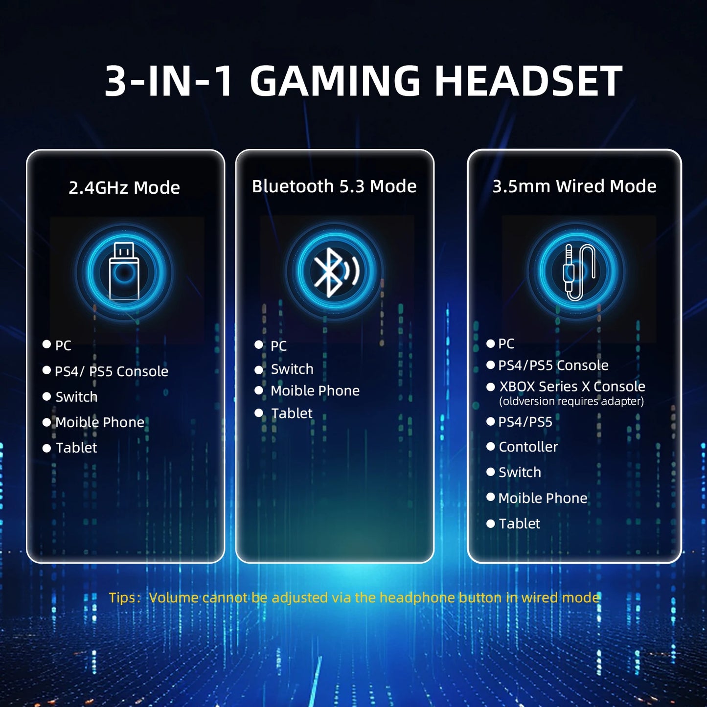 Attack Shark L80Pro Gaming Headphones 2.4G Bluetooth Connection Mode,Dual-microphone Design,Ultra-light Body,Soft Ear Cups
