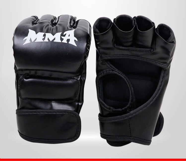High-quality Training Gloves MMA and Martial Arts with Thickened Fingers Added Protection Flexibility Suitable for Adults Kids