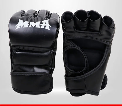 High-quality Training Gloves MMA and Martial Arts with Thickened Fingers Added Protection Flexibility Suitable for Adults Kids