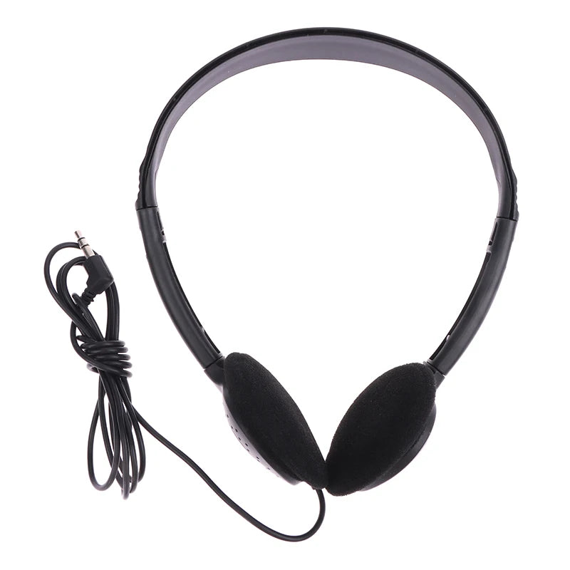 3.5mm Universal Wired Computer Headphone No Microphone Gaming Headset Noise Canceling Sport MP3 Earphone Wired Stereo Headset